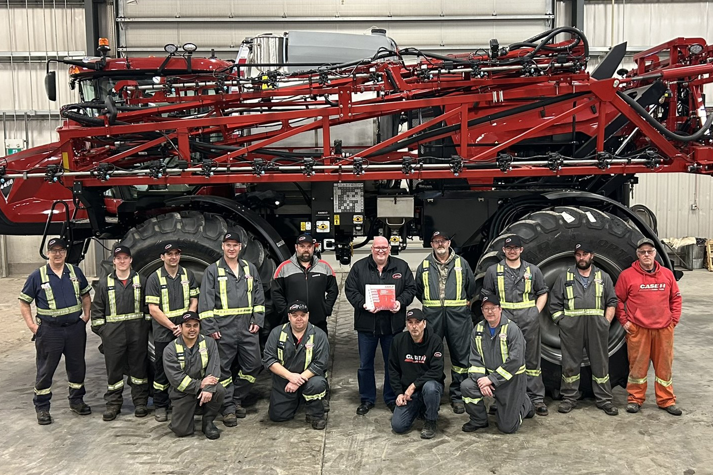 Case IH Pinnacle Service Award for Davidson